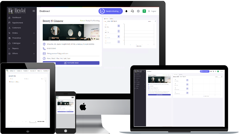 App BridalTouches CRM
