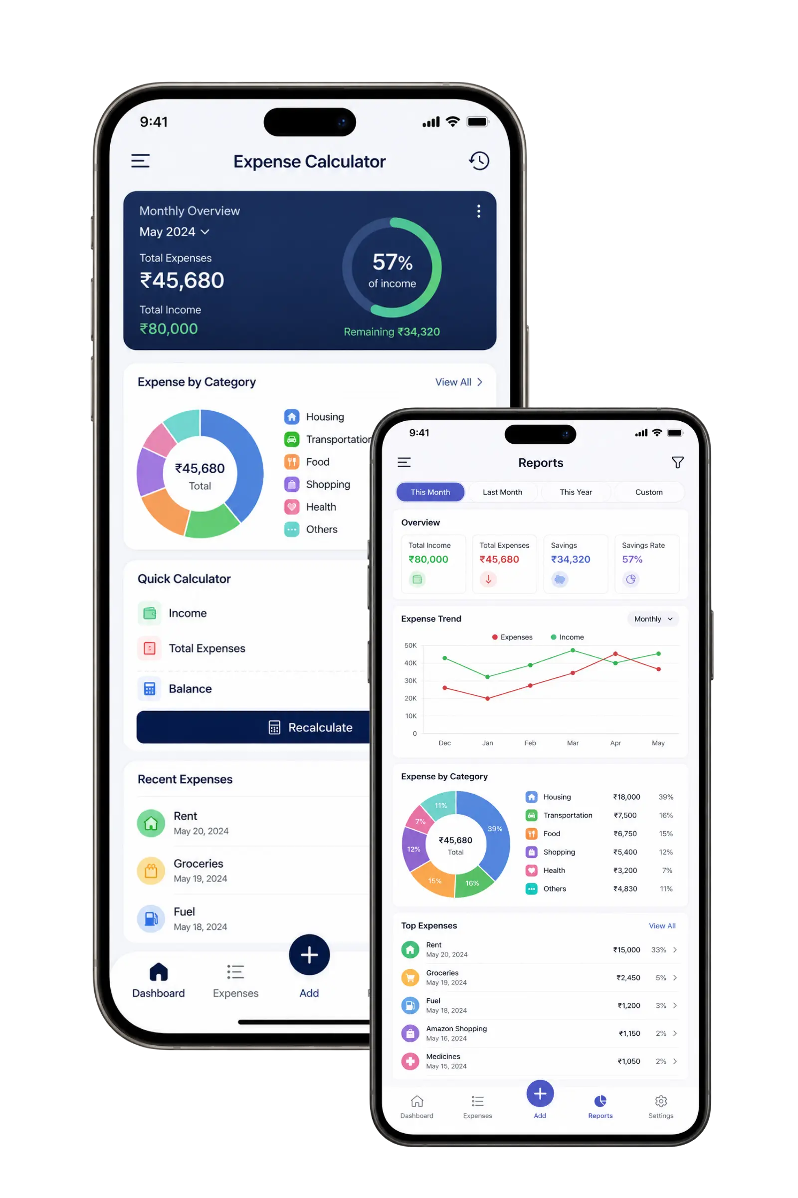 Expense Calculator App