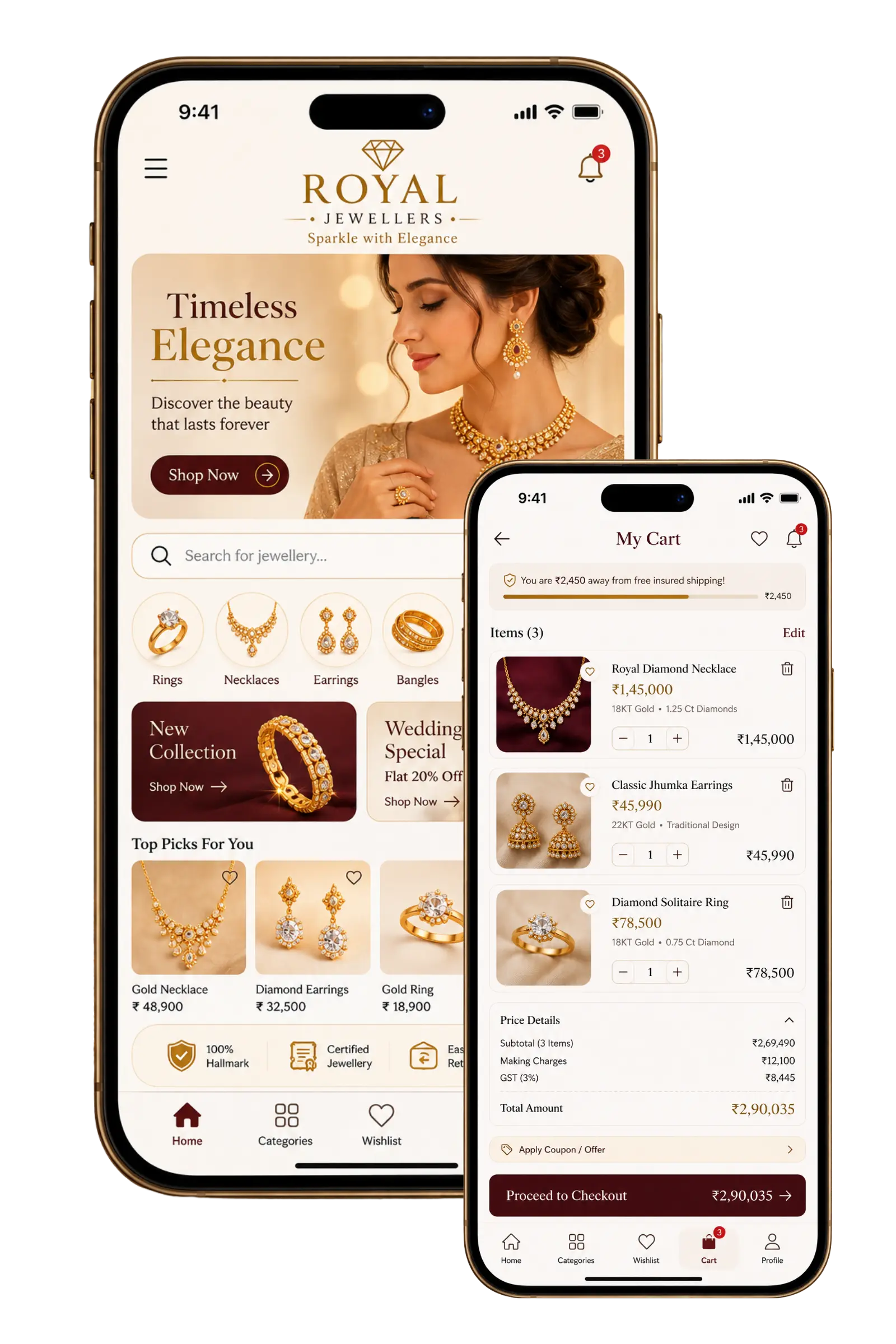 Luxury Jewellery App