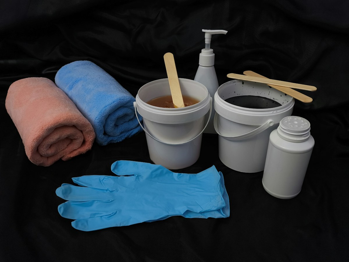 Waxing service supplies